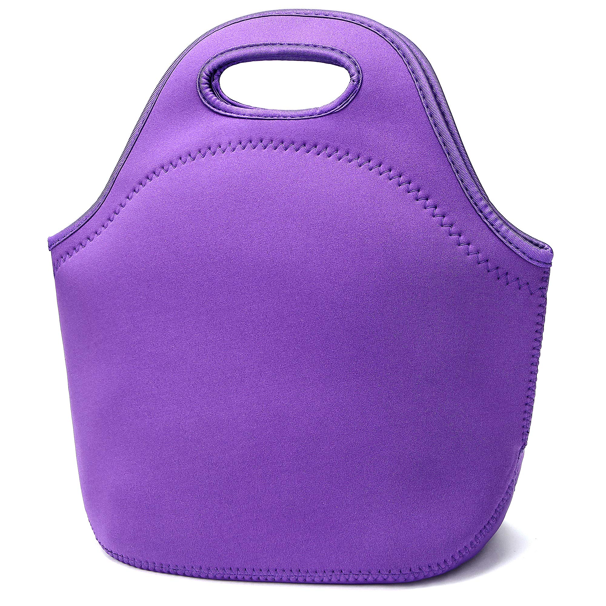 Insulated Neoprene Lunch Bag for Women & Men - Reusable, Washable & Lightweight Meal Prep Tote for Work, Office, School, Picnic & Outdoor Activities