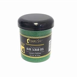 16oz Aloe Foot Scrub Gel for Spa & Pedicure - Exfoliating & Moisturizing Foot Care for Soft, Smooth Feet at Home