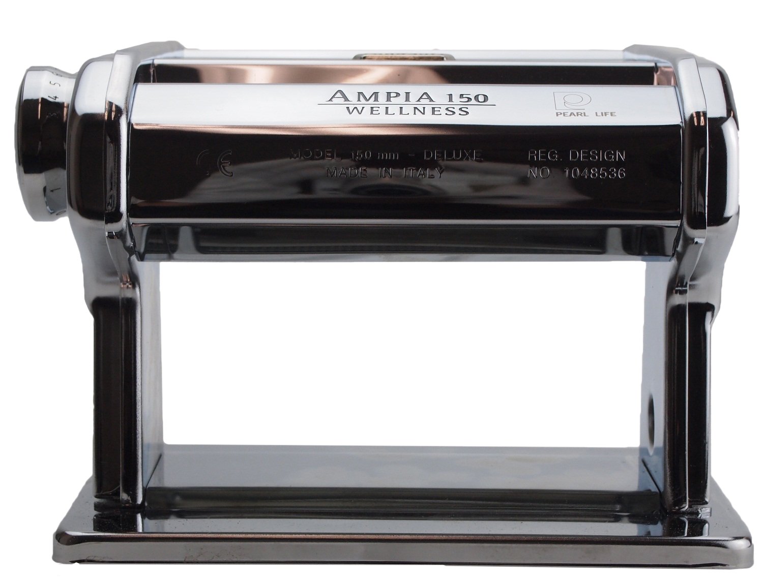 Premium Pearl Piatti C-119 Pasta Maker Machine - Italian Style Homemade Pasta Roller & Cutter for Fresh Noodles, Ravioli & Lasagna | Perfect for Home Chefs & Italian Cooking Enthusiasts