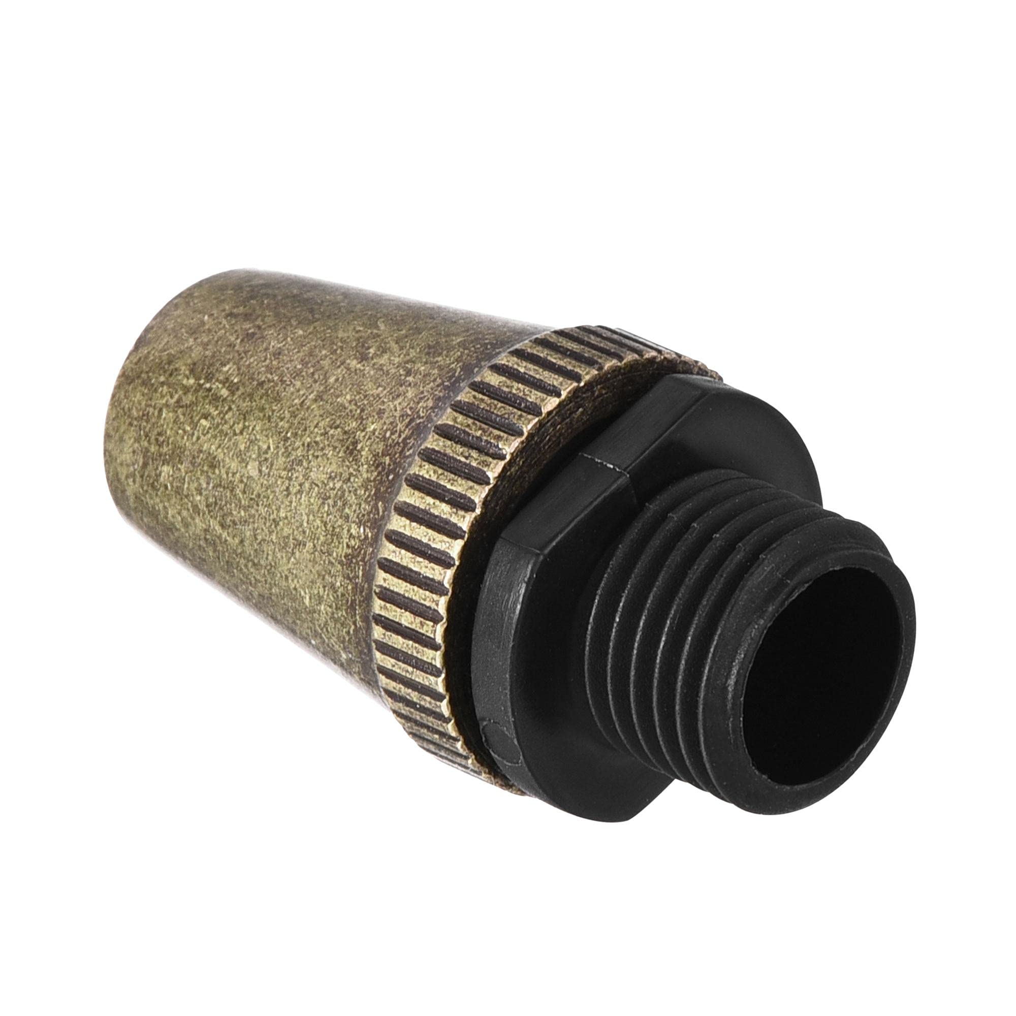 uxcell 10Pcs Bronze Metal Cable Glands Strain Relief Cord Connector Grips - Secure Wiring for Hanging Lights, Ceiling Pendant Lamps & Electrical Installations | Ideal for Home, Office & Industrial Use