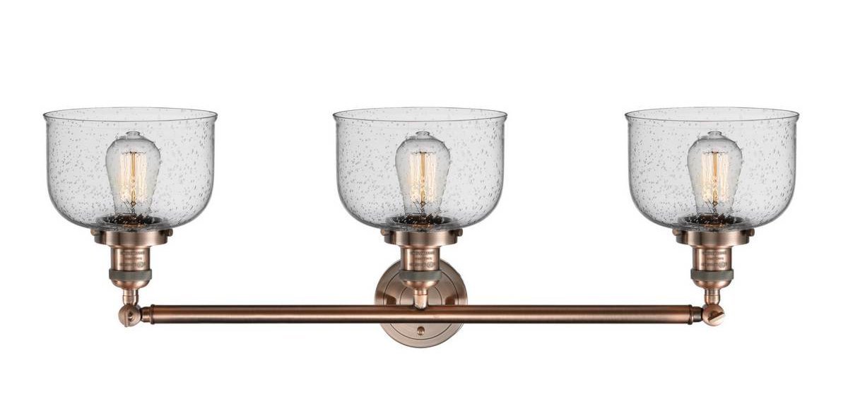 Innovations INNO205-AC-S-G74-LED Modern LED Bathroom Vanity Light Fixture with Copper Finish - Perfect for Bathroom, Powder Room and Spa Lighting Decor