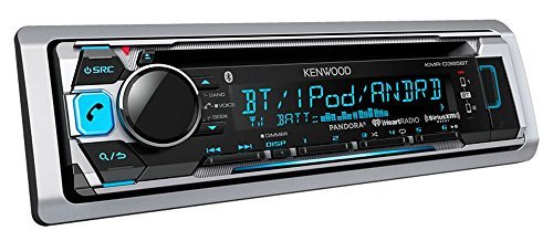 **Single DIN Marine Bluetooth Stereo with USB/AUX & AM/FM/CD - 6.5