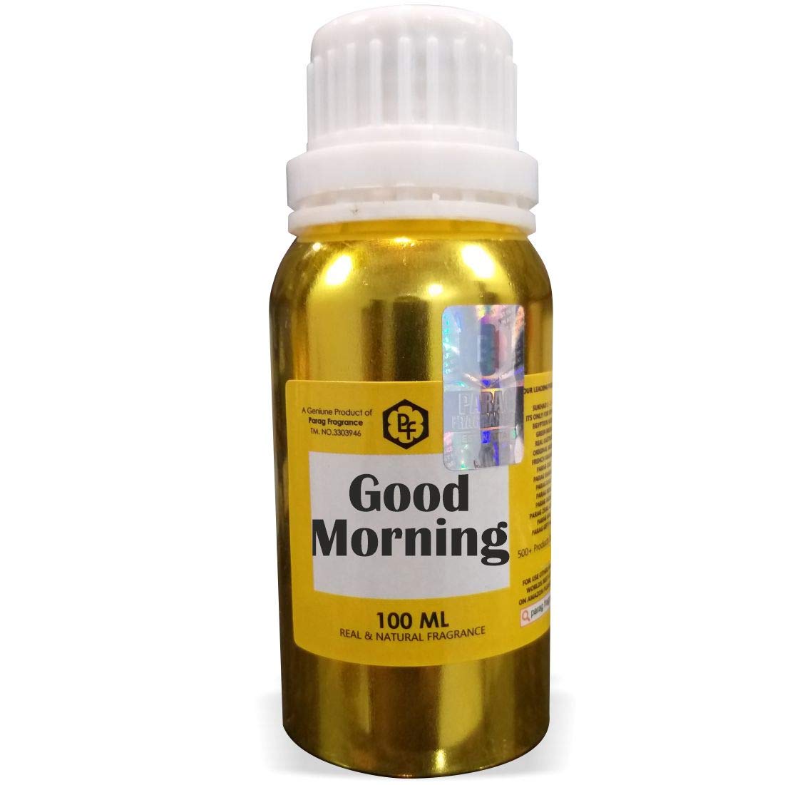 Parag Fragrances Good Morning Attar 100ml - Alcohol-Free Perfume Oil for Men | Long-Lasting Scent | Premium Itra | Perfect for Daily Wear, Office & Special Occasions