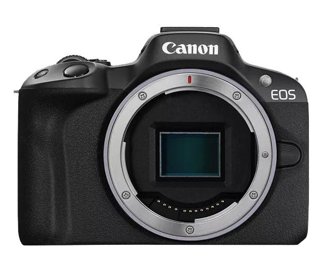 Canon EOS R50 Mirrorless Camera with RF-S 18-45mm F4.5-6.3 IS STM Lens (Black) - Perfect for Vlogging, Travel Photography & Content Creation