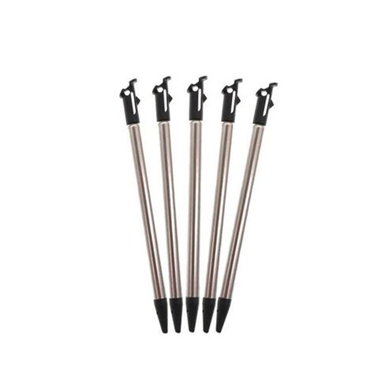 5 Pack Metal Stylus Pen for Nintendo 3DS XL - Precision Touch Screen Stylus with Ergonomic Design - Perfect for Gaming, Drawing & Note-Taking