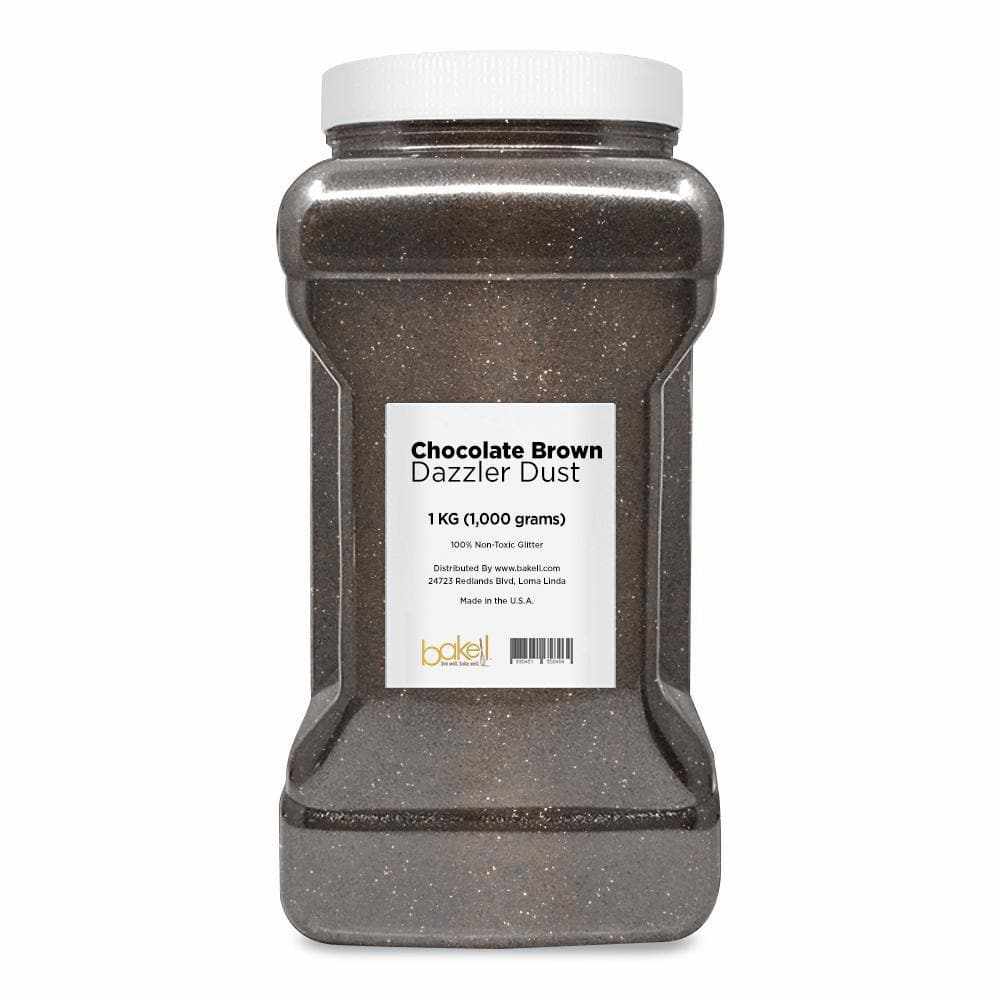 Premium Chocolate Brown Dazzler Dust® - 1lb Bulk Glitter for Crafts, DIY, Nail Art & Cosmetics | Perfect for Slime, Resin Projects & Party Decorations