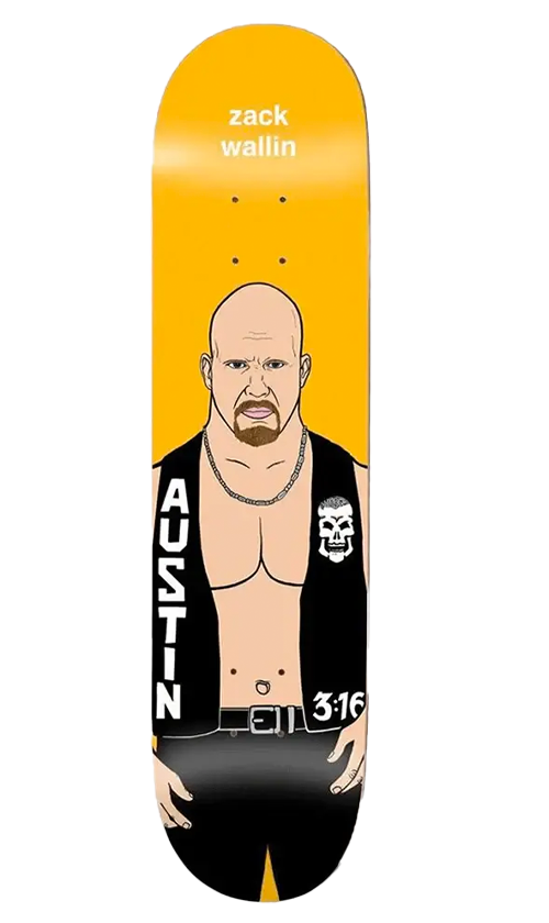 Enjoi Body Slam Zack Wallin Skateboard Deck 8.5