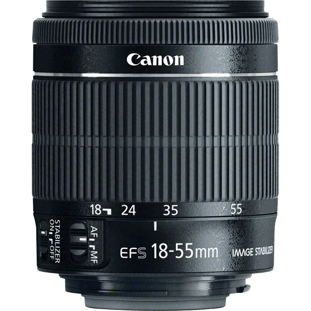 Canon EF-S 18-55mm f/3.5-5.6 IS STM Lens for DSLR Cameras - Perfect for Travel, Portrait & Landscape Photography