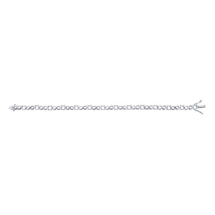 5mm Sterling Silver Round Tennis Bracelet Mounting - DIY Jewelry Making Supplies for Custom Handmade Bracelets - Perfect for Wedding, Anniversary & Gift Jewelry Crafting