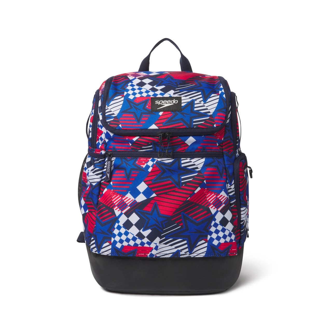 Speedo Printed Teamster 2.0 35L Waterproof Swim Backpack for Men & Women - Large Capacity Gym Bag for Swimming, Travel & Sports Gear Storage