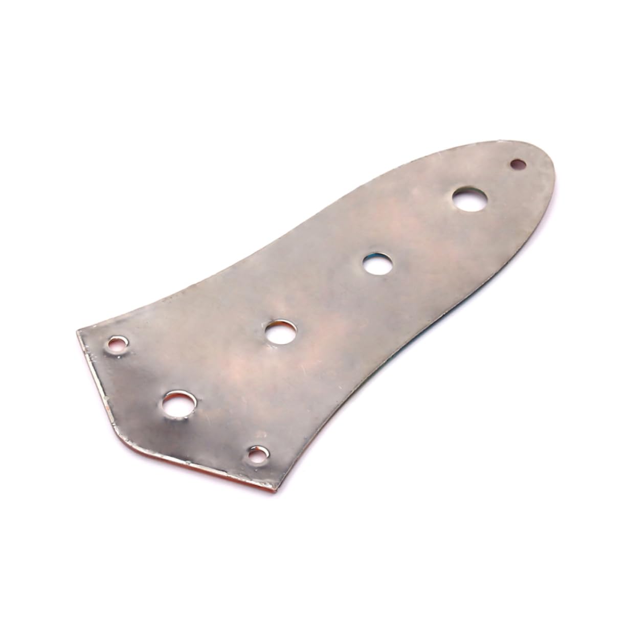 Toyvian 4-Piece Metal Control Plate Set for Electric Guitar & Bass - Vintage Style Bridge Replacement Parts (Fits AN Fittings) - Perfect for DIY Guitar Repair, Upgrades & Custom Builds
