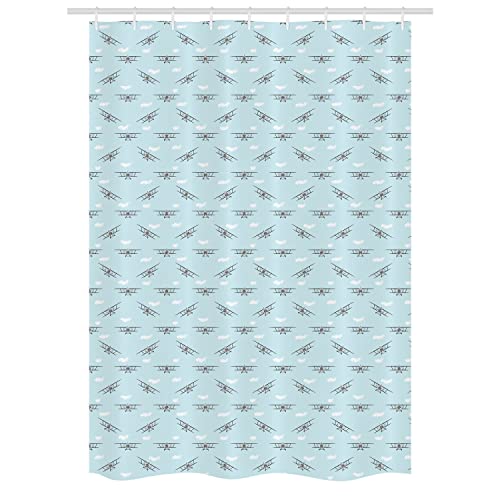 Pale Blue Black White