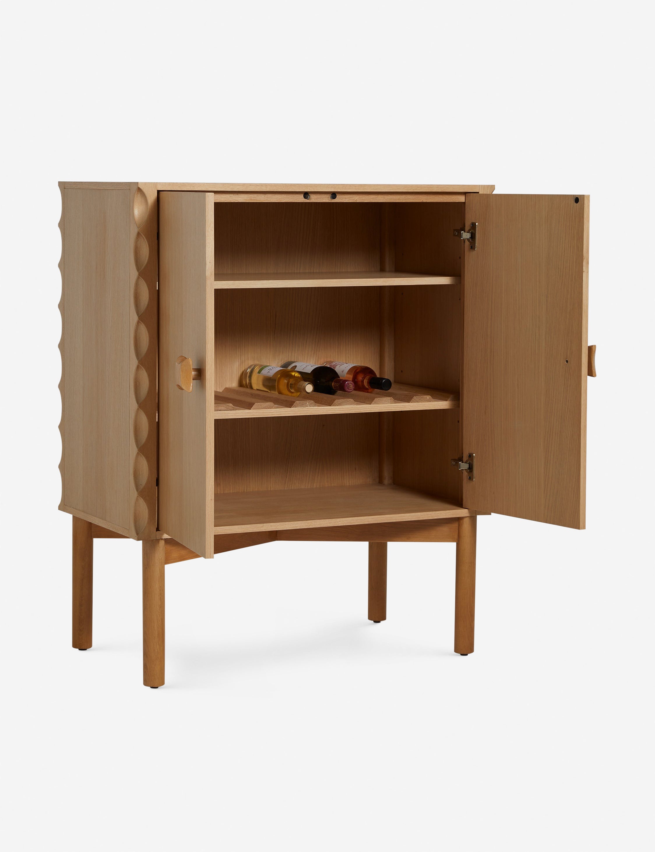 Eny Lee Parker Cami Bar Cabinet - Modern Home Bar Furniture for Living Room, Dining Room & Entertaining