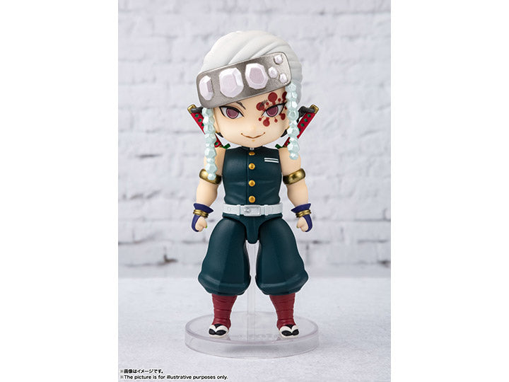 Bandai Figuarts Mini #025 Demon Slayer Kimetsu no Yaiba Uzui Tengen Action Figure - Anime Collectible for Fans & Gift Idea | Perfect for Display, Cosplay & Anime Enthusiasts