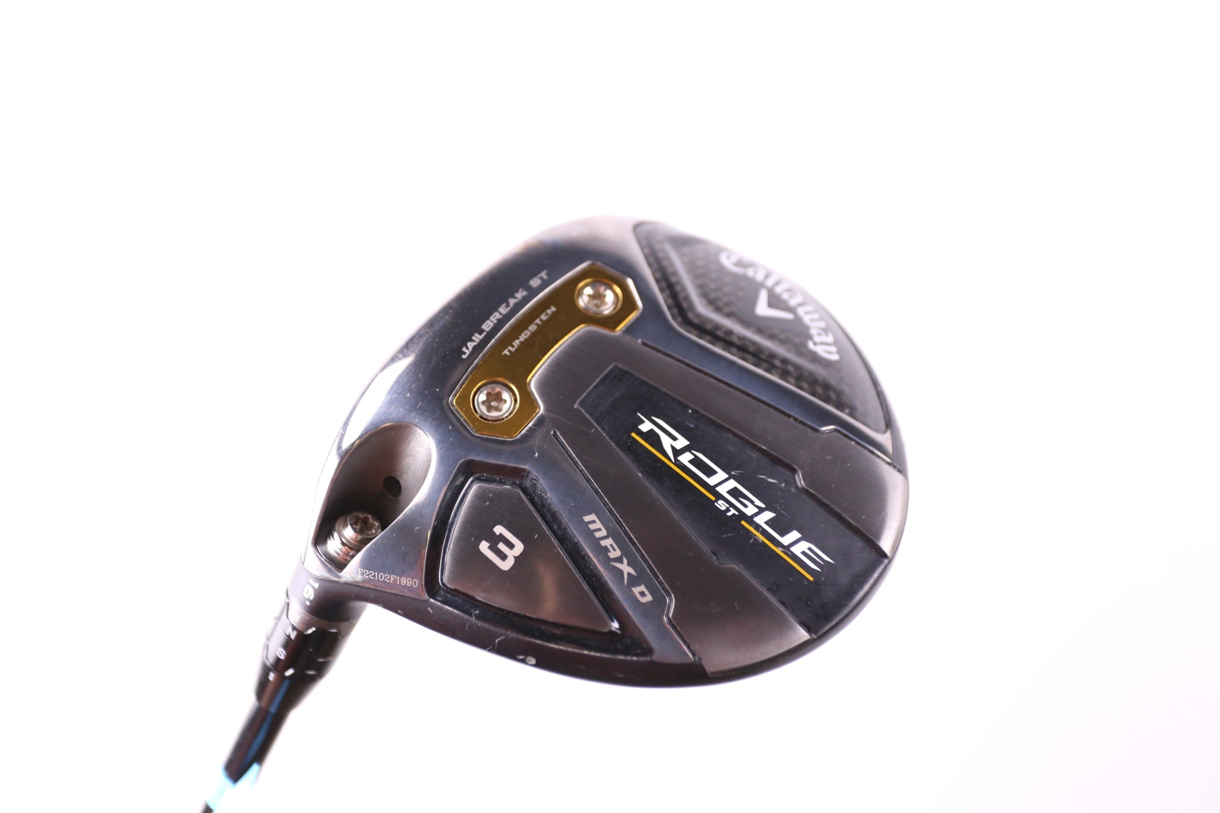 Used Callaway Rogue ST Max Draw 3 Wood Left Handed 16° Regular Flex Golf Club - Perfect for High Handicap Players & Draw Bias Shots on the Fairway
