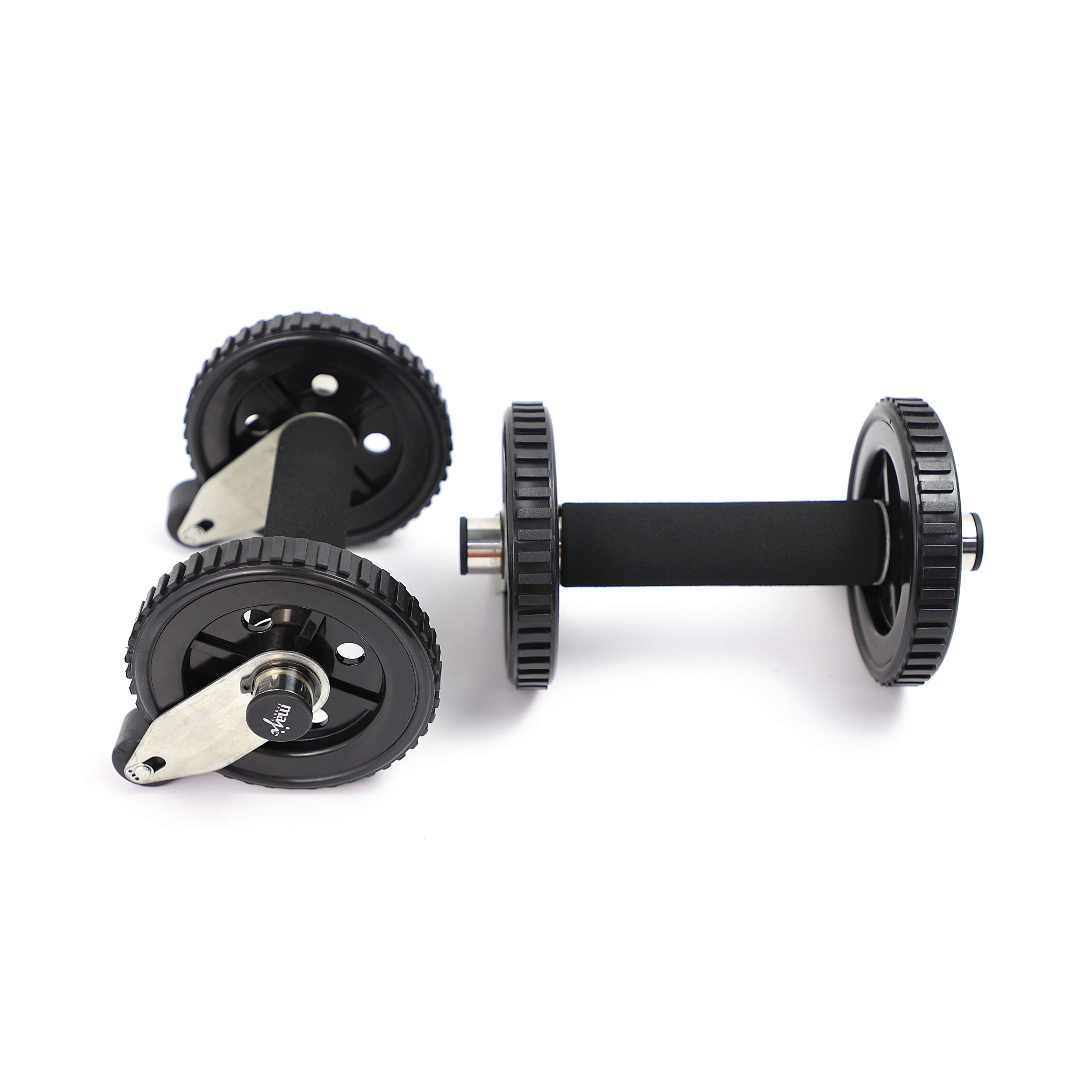 Maji Sports Ab Roller Wheel - Core Workout Equipment for Home Gym, Abs Exercise & Strength Training - Perfect for Fitness, Yoga & CrossFit Training
