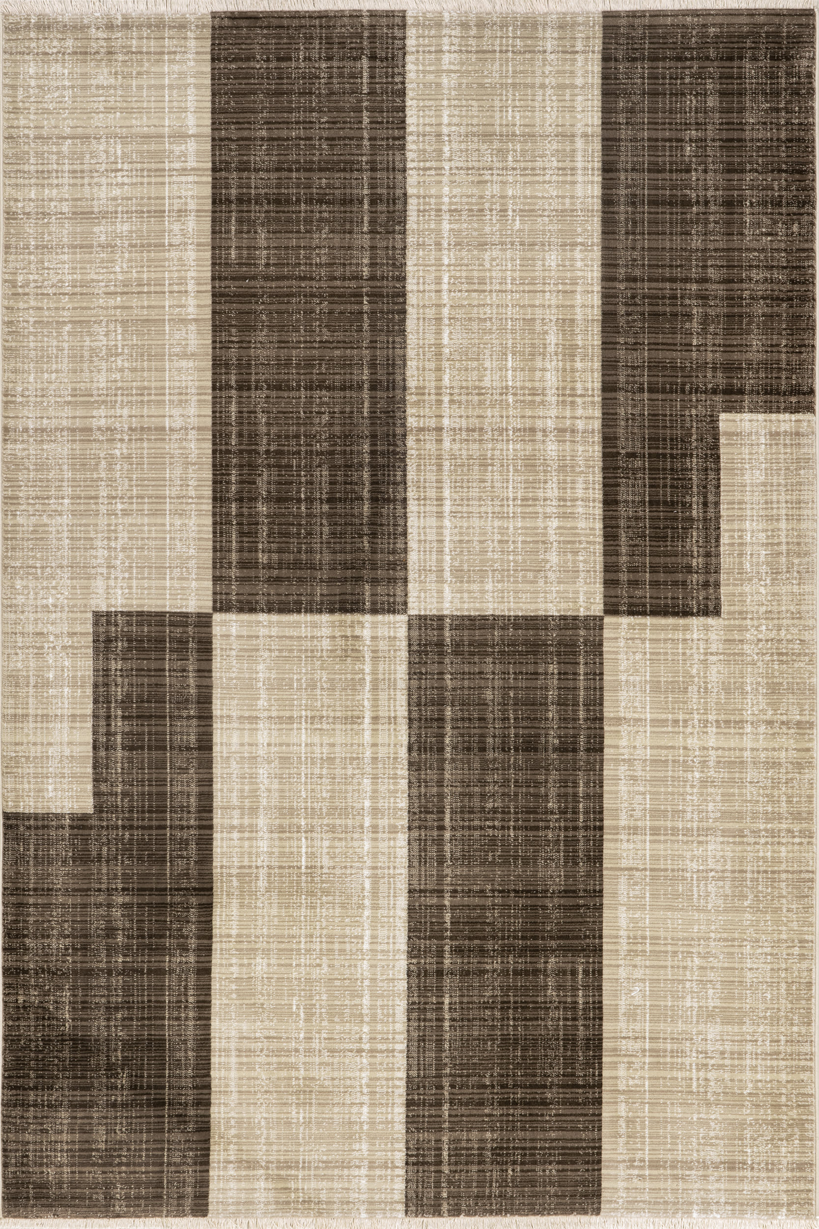 Premium Handwoven Cedarwood Fringed Area Rug - Natural Brown Bohemian Decor for Living Room, Bedroom & Nursery | Soft & Durable Floor Mat for Home Decor