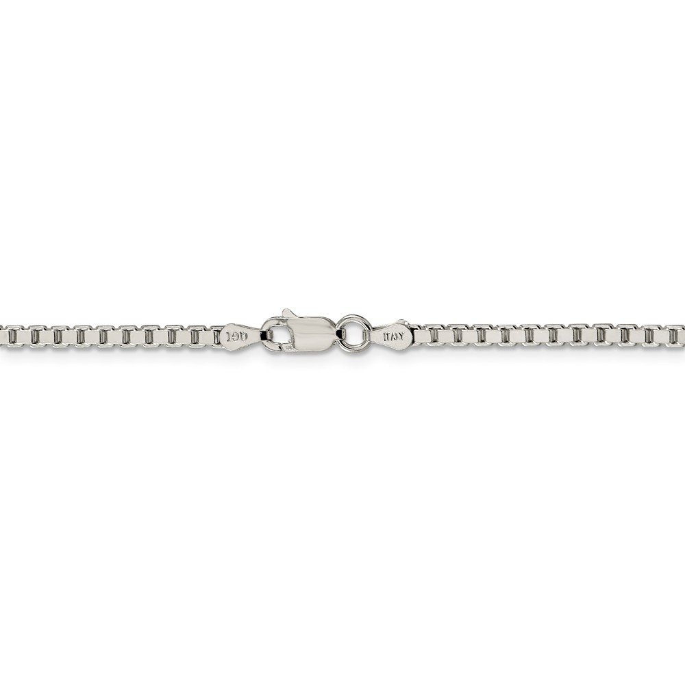 2.5mm Solid 925 Sterling Silver Box Chain Necklace with Lobster Clasp - Durable Unisex Jewelry for Men & Women | Everyday Wear, Layering Necklaces, Gifts for Her/Him | Perfect for Casual Outfits, Date Nights, Anniversaries & Special Occasions | Great for Stacking, Office Wear & Romantic Gifts | Ideal for Daily Accessories, Wedding Jewelry, Birthday Presents & Fashion Statements | Versatile for Work, Parties, Travel & Fashion Styling