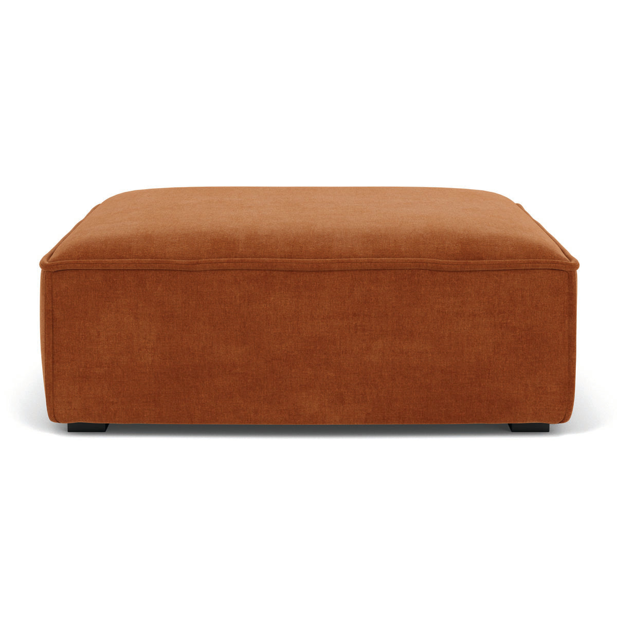 Extra Large Daphne Fabric Footrest - Soft & Supportive Ottoman for Home, Office, or Travel - Perfect for Relaxing, Gaming, or Working Comfortably