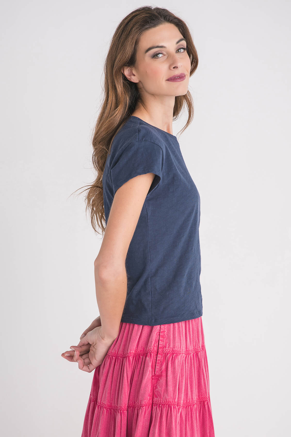 Z Supply Modern Slub Tee - Soft Relaxed Fit Cotton T-Shirt for Women | Casual Everyday Wear & Layering Outfits