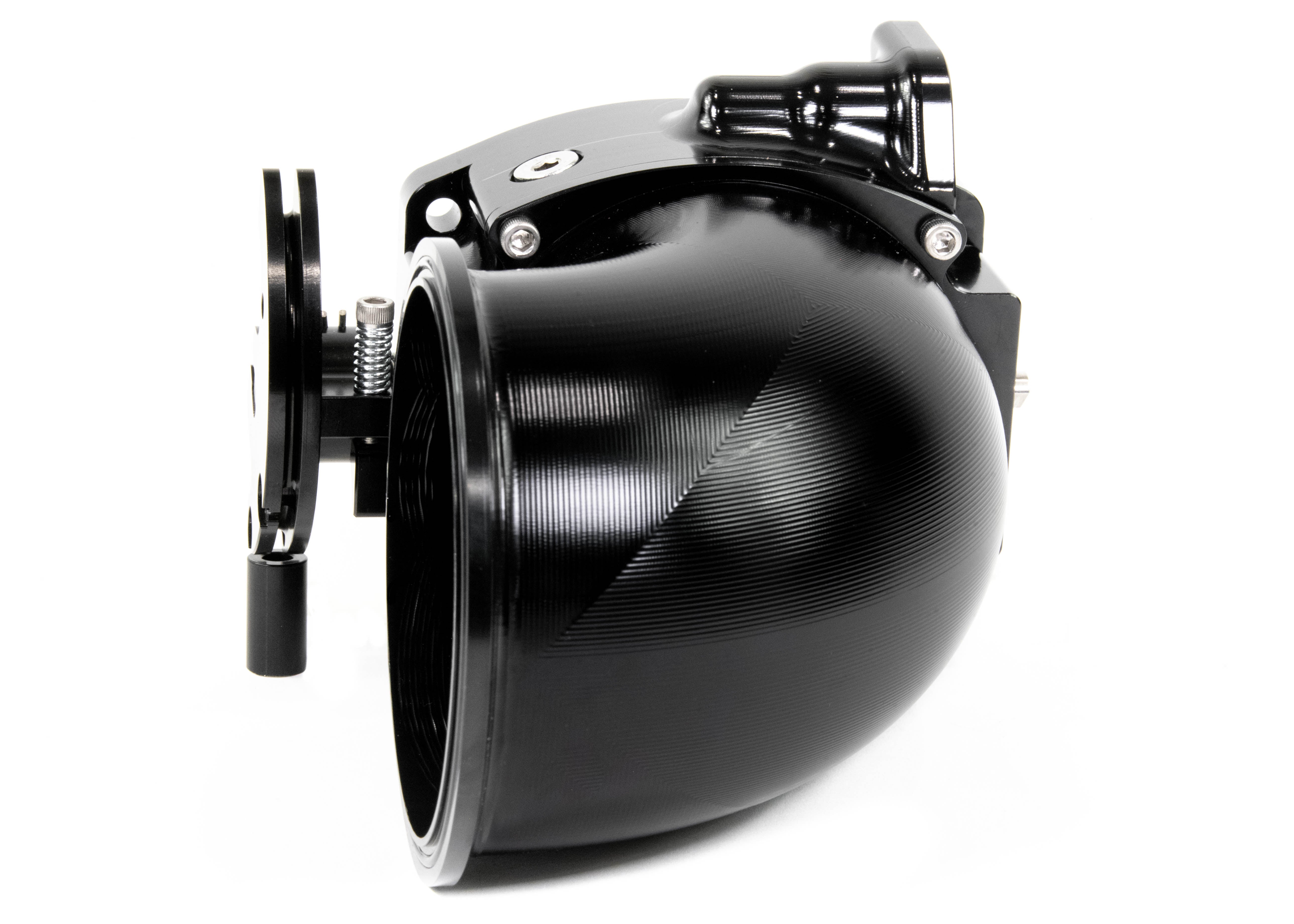 ICON 102mm & 105mm High Performance Cable Drive Throttle Body (Black) - Interchangeable Connection for Enhanced Airflow - Perfect for LS Engines, Muscle Cars & Performance Upgrades