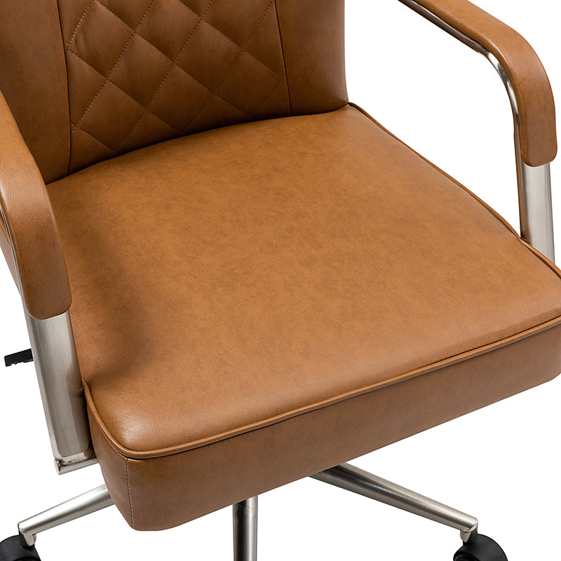 Egmont Waterproof 360 Degree Swivel Office Task Chair - Ergonomic Desk Chair for Home & Office Workspace, Gaming, and Study