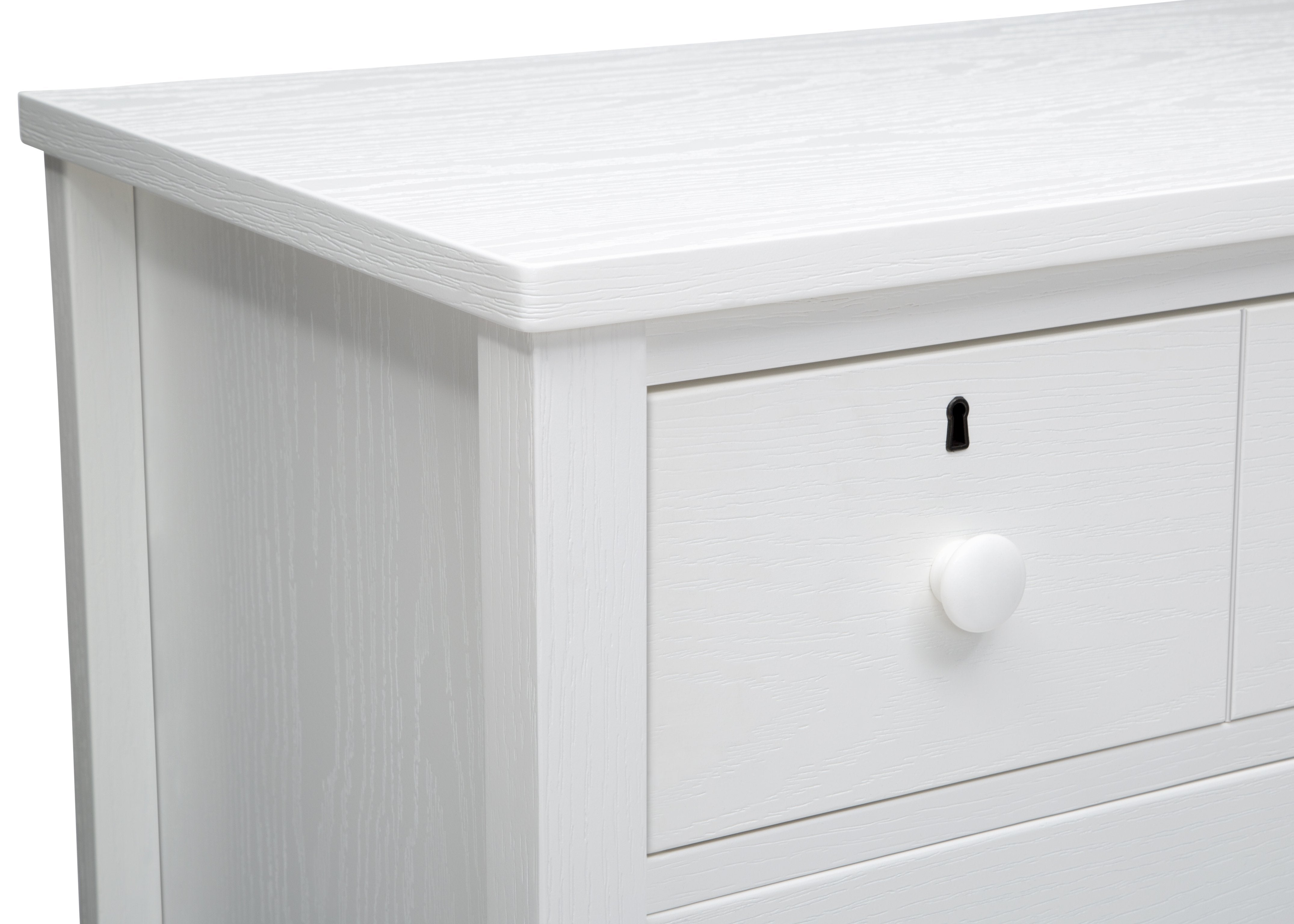 Farmhouse Style 3-Drawer Dresser with Changing Top - Nursery Storage Solution for Baby Essentials & Bedroom Organization