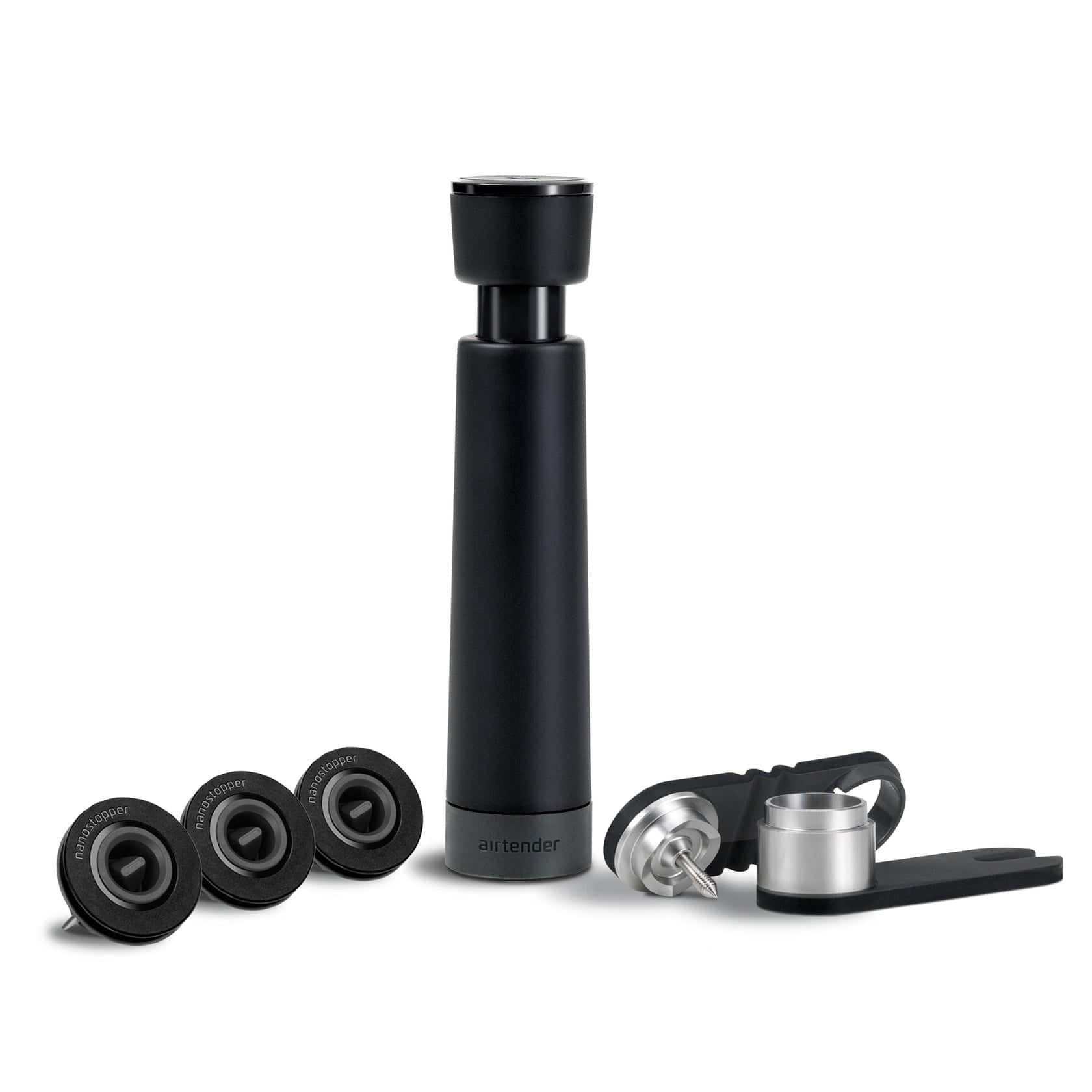 Airtender Food & Wine Vacuum Sealer Storage System - Keep Food Fresh Longer for Meal Prep, Sous Vide & Wine Preservation
