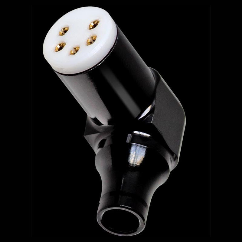 Cardas RDIN 90 Degree DIN Plug - High-Quality Audio Connector for Professional Studio Equipment & Home Audio Systems