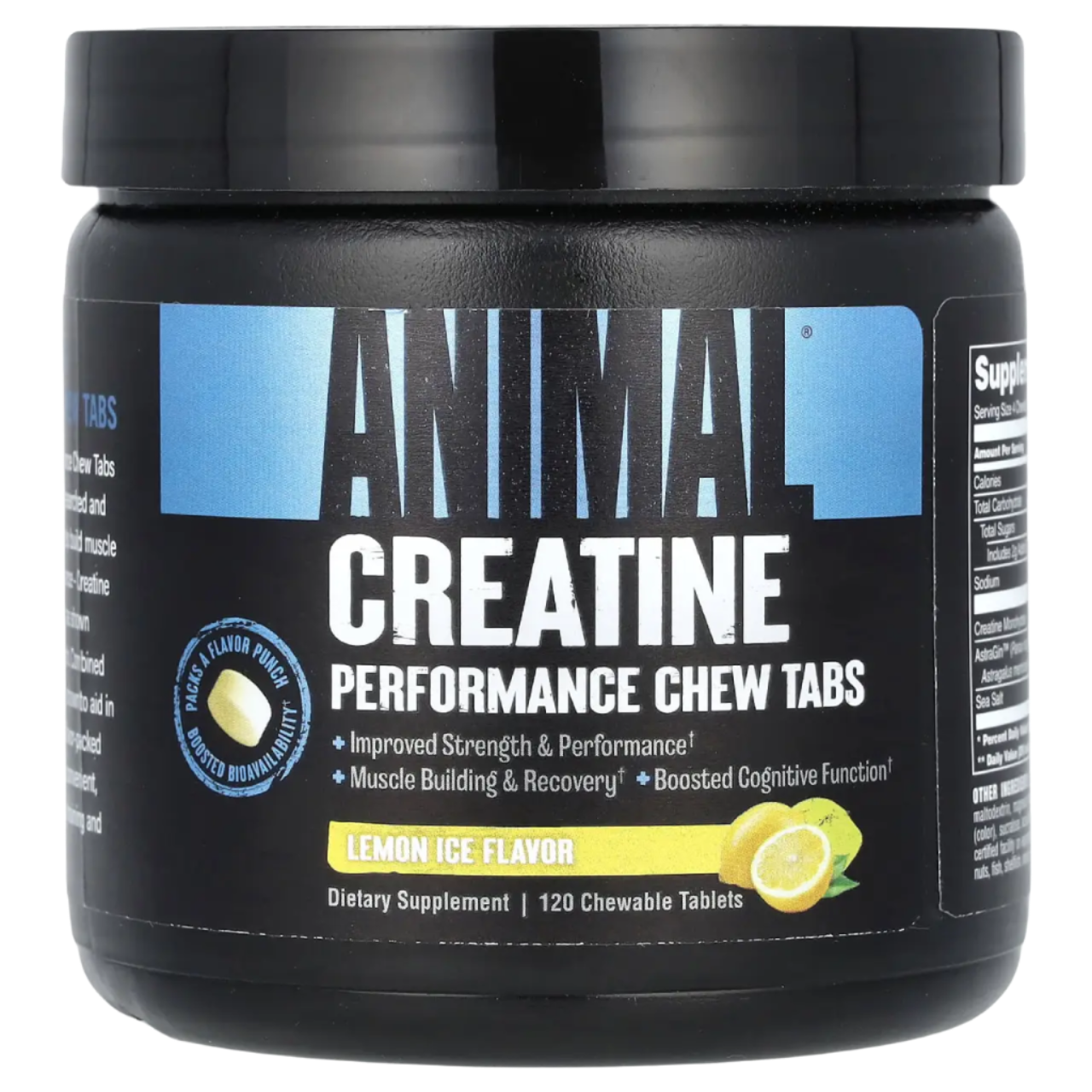Premium Animal Creatine Chews - 120 Tablets for Muscle Growth & Recovery | Ideal for Athletes, Bodybuilders & Fitness Enthusiasts