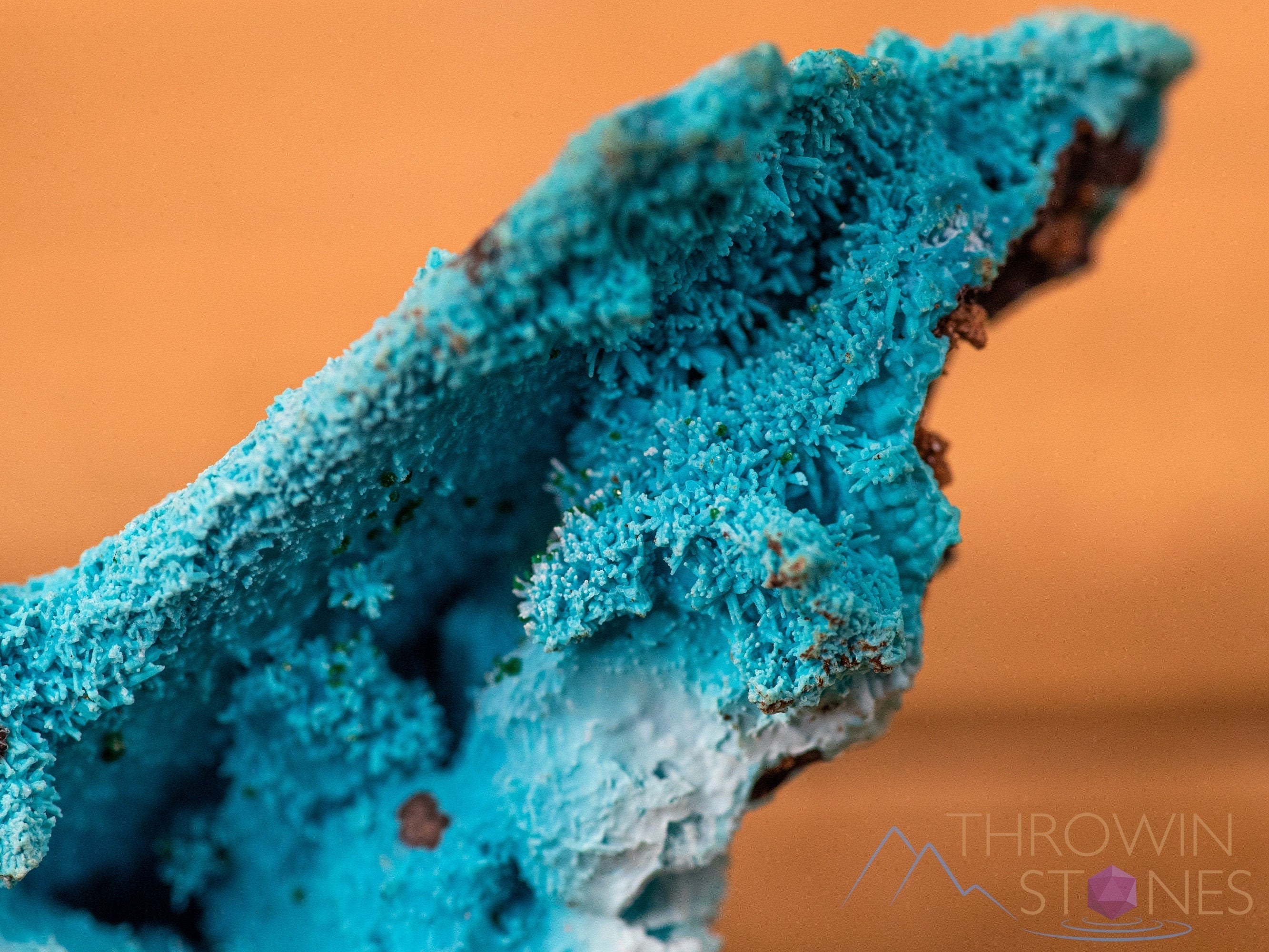 Natural CHRYSOCOLLA Pseudomorph After AZURITE & MALACHITE Raw Crystal Specimen - Healing Stone Collection, Housewarming Gift Idea, Spiritual Home Decor | Perfect for Meditation, Reiki Energy Work & Crystal Display