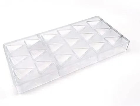 Premium Polycarbonate Chocolate Mold - 18 Gemstone Shapes for Baking, Candy Making & DIY Crafts | Perfect for Valentine's Day, Birthdays & Holiday Treats