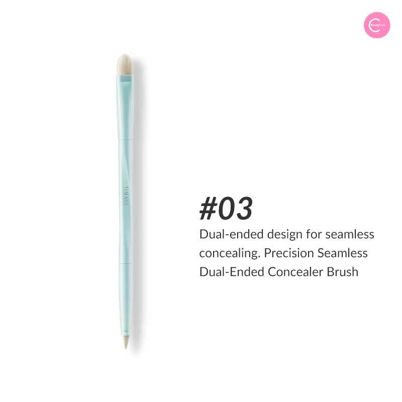 TIMAGE Flat Arc Foundation Brush - Professional Makeup Brush for Flawless Liquid & Cream Foundation Application - Perfect for Everyday Makeup, Bridal, and Photo Shoots
