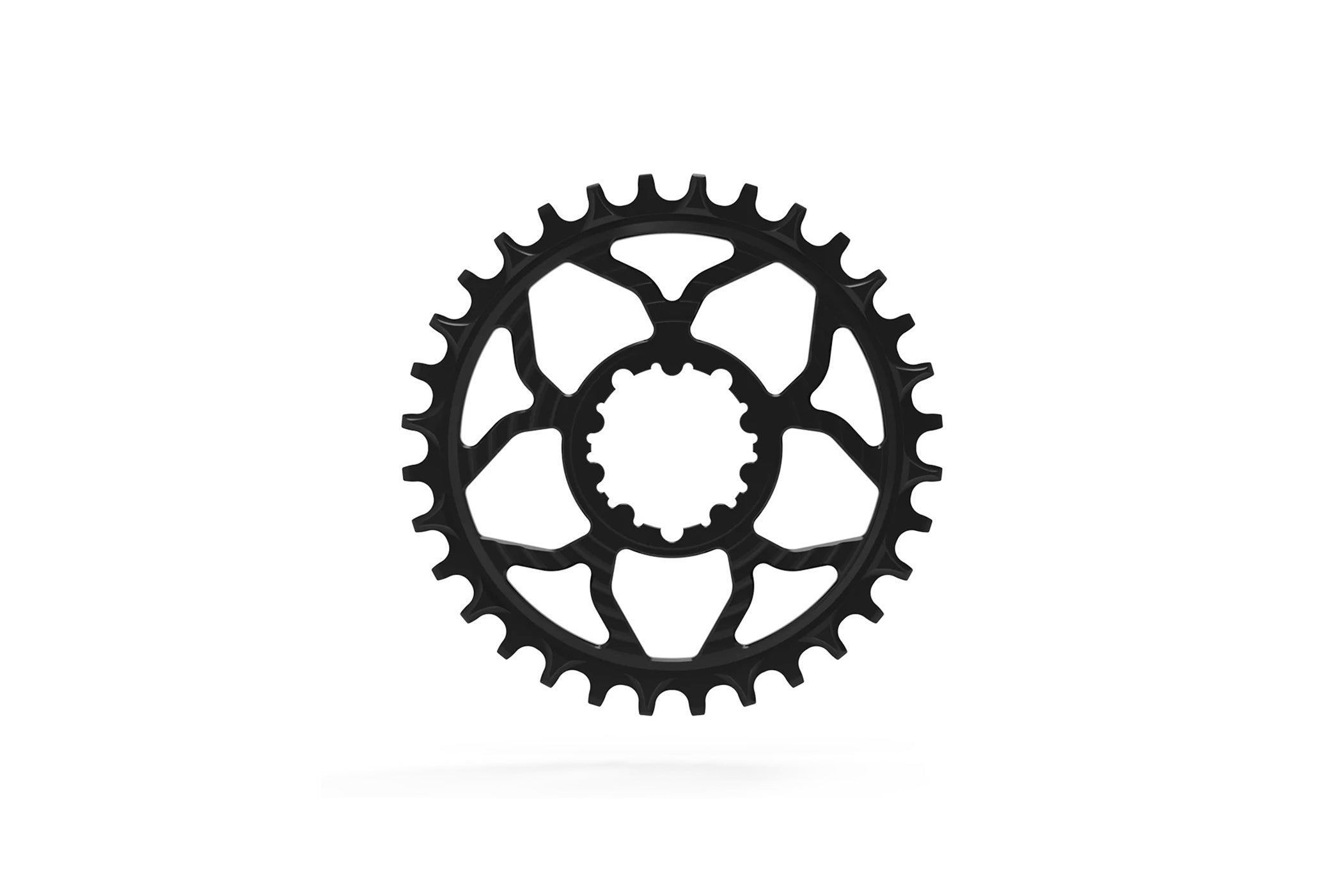 5DEV 7075 Classic Chainring - 3mm Offset for Road & Mountain Bikes - High-Performance Bicycle Crankset Upgrade for Smooth Shifting & Durability