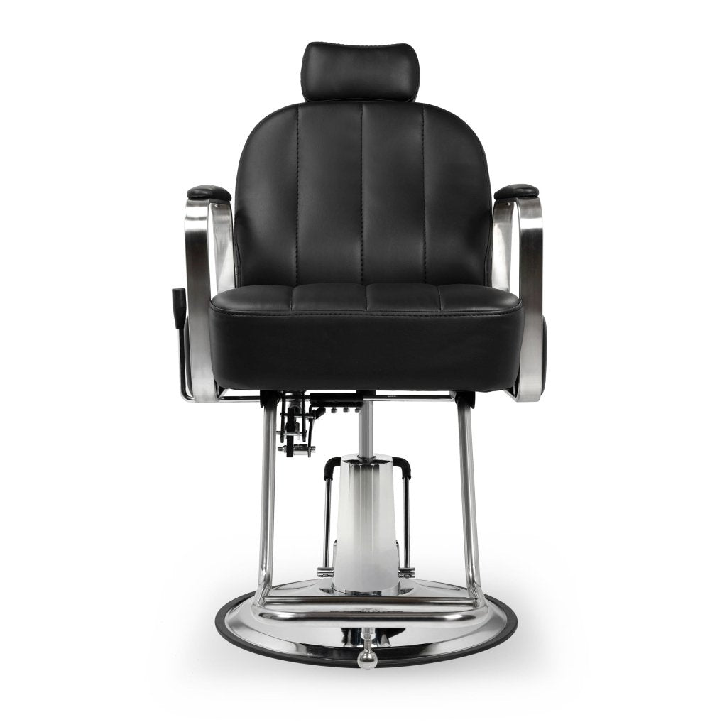 Lanvain Andrew Canada Barber Styling Chair 155A - Adjustable Reclining Professional Salon Chair for Haircuts & Shaves | Perfect for Barbershops, Salons & Home Grooming