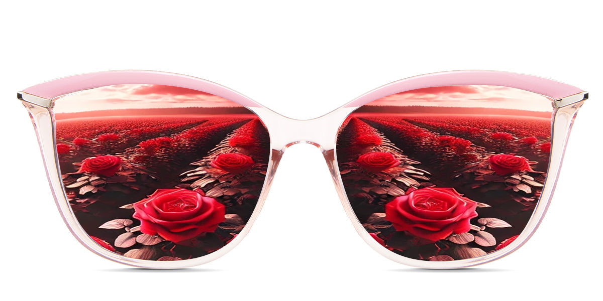 Yuki Women's Prescription Polarized Sunglasses - UV Protection, Fashionable & Comfortable for Driving, Outdoor Activities & Daily Wear