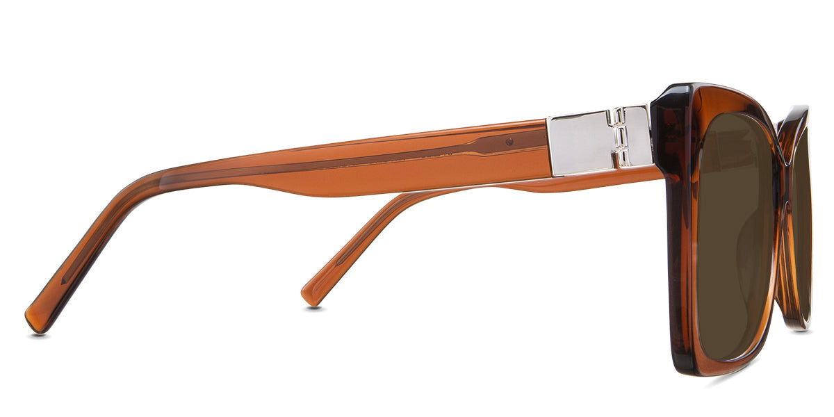 Ella Women's Prescription Polarized Sunglasses - UV Protection, Fashionable & Comfortable for Driving, Outdoor Activities & Beach Vacations