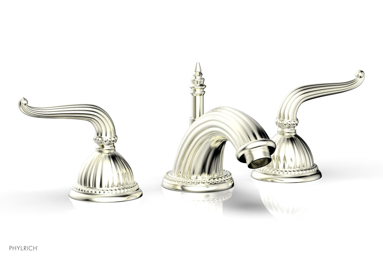 GEORGIAN & BARCELONA Widespread Bathroom Faucet - Low Spout K141 - Perfect for Modern Vanities and Powder Rooms