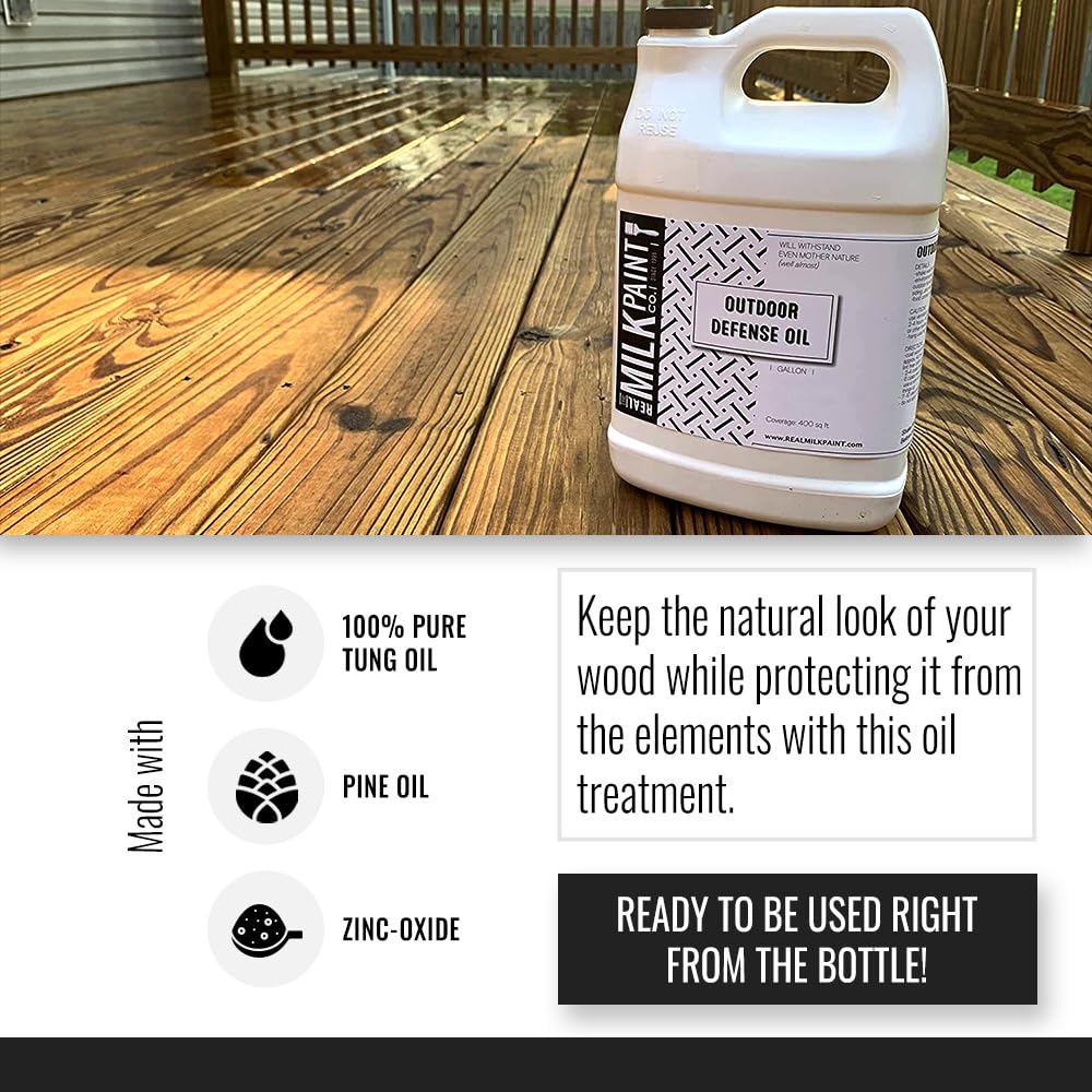 Outdoor Defense Oil - 1 Gallon Natural Insect Repellent for Camping, Hiking & Backyard Protection | Long-Lasting Bug Spray for Outdoor Activities