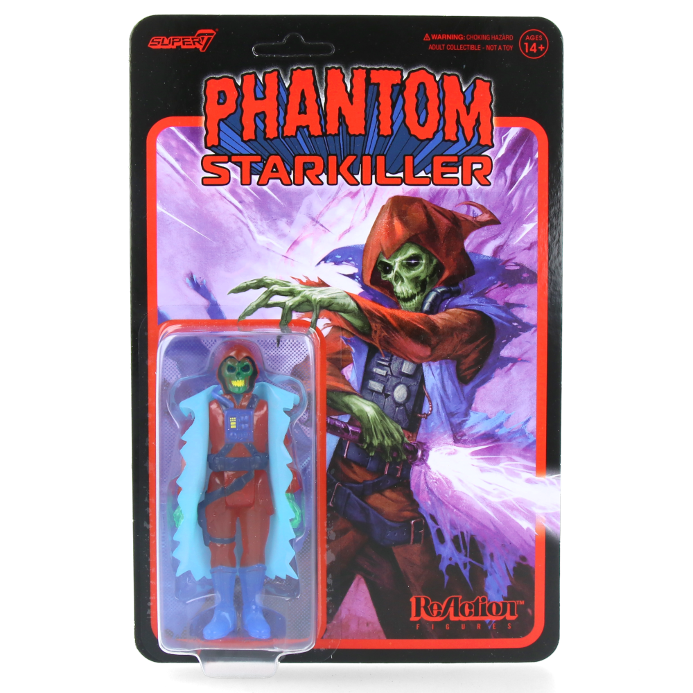 Ghost of Phantom Starkiller Action Figure - Collectible Star Wars ReAction Toy for Fans & Display - Perfect for Home Decor, Gifts, and Cosplay Accessories