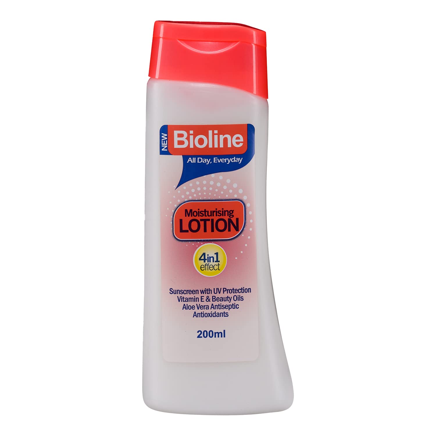 Bioline Moisturizing Body Lotion with SPF, Vitamin E, Aloe Vera & Natural Oils - 200ml (Pack of 2) - Hydrating & UV Protection for Dry Skin - Perfect for Daily Use, Travel & Outdoor Activities