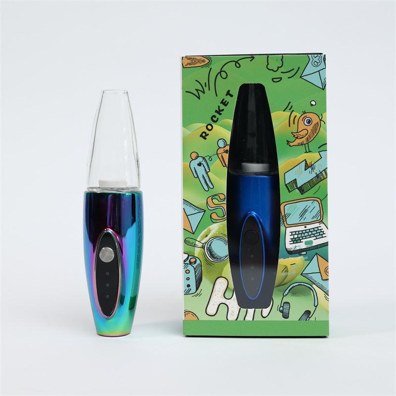 ROCKET Wax Vaporizer Kit - Portable Electric Dab Rig with 1000mAh Rechargeable Battery for Concentrates | Perfect for On-The-Go Dabbing & Home Use