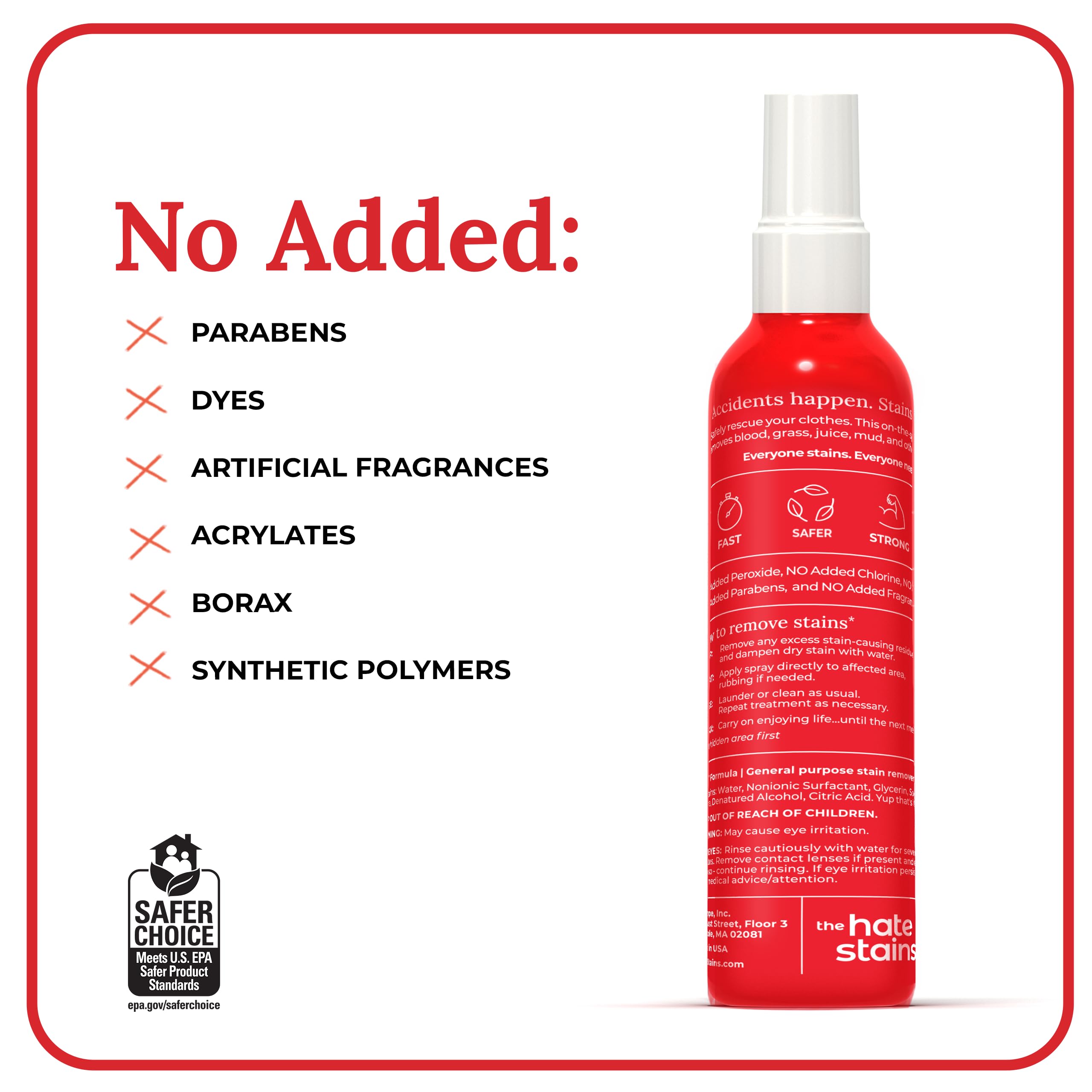 Emergency Stain Remover Spray – 4oz Laundry Stain Treatment for Clothes, Upholstery & Carpets | Fast-Acting Formula for Blood, Grass, Coffee, Mud, Grease & Oil Stains (3-Pack) | Perfect for Home, Travel & Outdoor Stain Emergencies