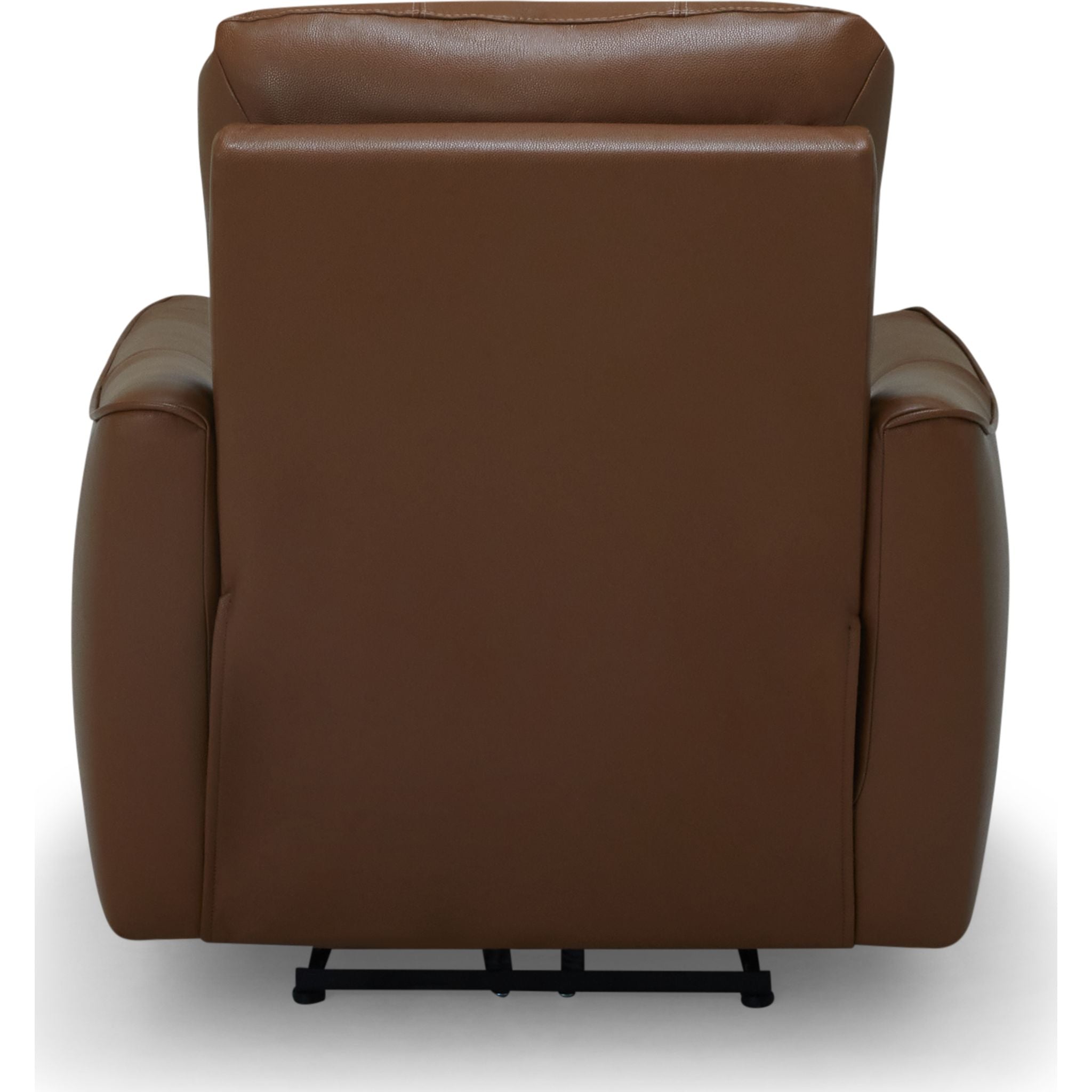 Arlo Power Wall Hugger Recliner Chair - Valencia Biscotti Fabric - Modern Space-Saving Reclining Chair for Living Room, Home Theater & Small Spaces