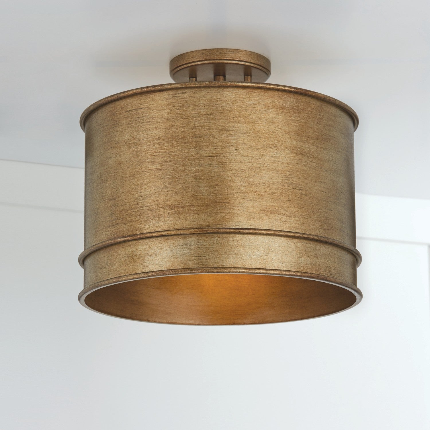 Capital Lighting Modern One Light Pendant - Sleek Hanging Fixture for Kitchen Island, Dining Room & Bedroom Lighting | Dimmable LED Chandelier for Home Decor