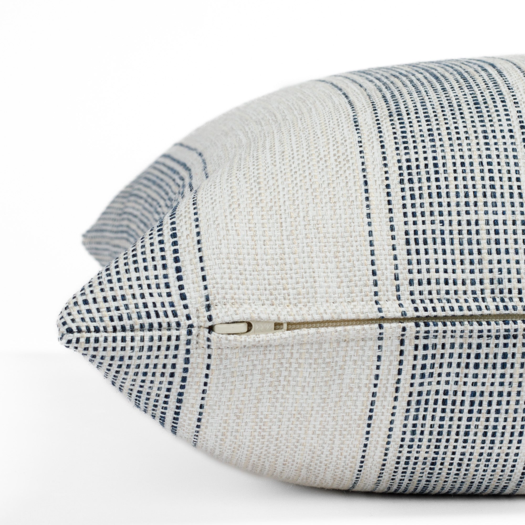 Revitalize 22x22 Outdoor Pillow in Denim Blue - Waterproof Patio Cushion for Garden, Poolside & Porch Decor