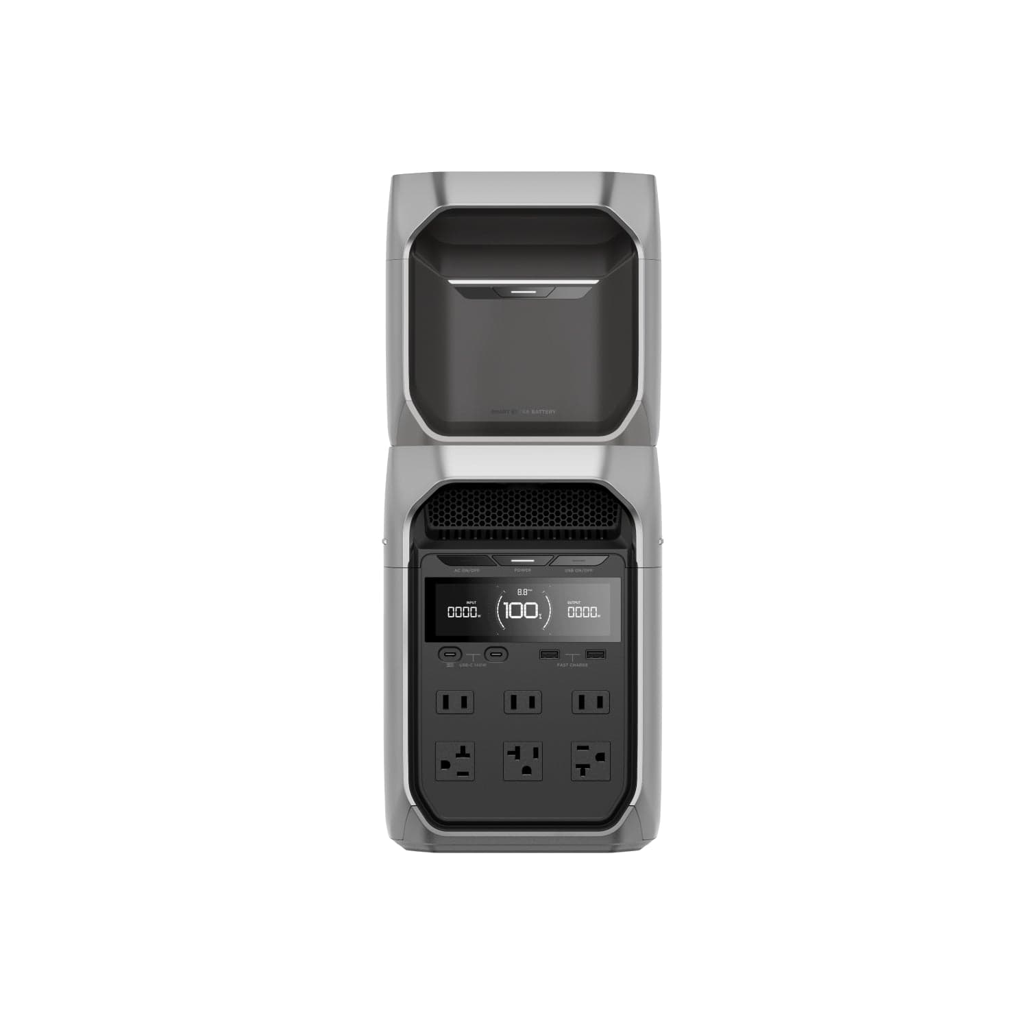 EcoFlow DELTA 3 Plus Portable Power Station 2000W | Solar Generator for Camping, RV, Emergency Backup Power | Fast Charging & Expandable Battery Capacity