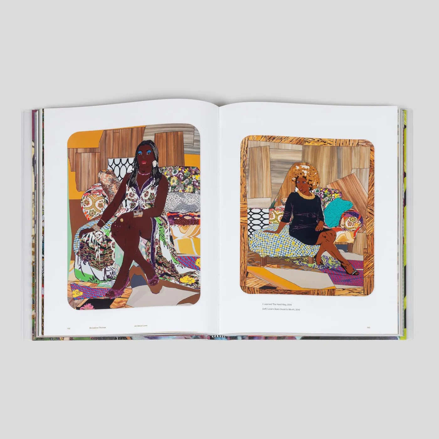 Mickalene Thomas All About Love Art Book - Contemporary African American Art Collection for Home Decor & Gift Ideas