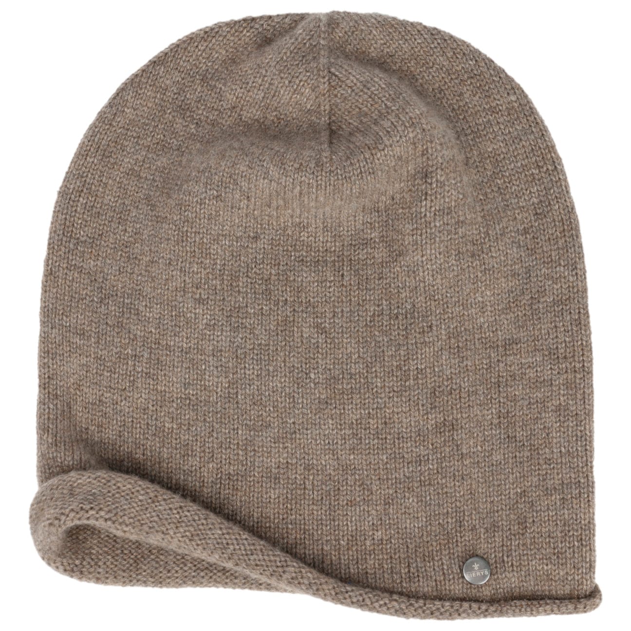 Lierys Soft Cashmere Beanie with Rolled Edge - Winter Warm Knit Hat for Women & Men - Perfect for Skiing, Hiking and Cold Weather Fashion