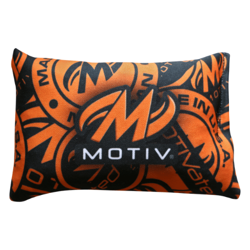 Motiv Flex Grip Sack Black/Orange - Premium Bowling Ball Grip Accessory for Enhanced Control & Performance - Perfect for League Play & Practice Sessions